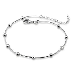 Elegant Sterling Silver Women’s Anklet