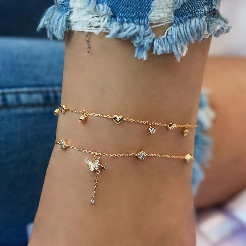 Women's Beach Chain Anklet Bracelet