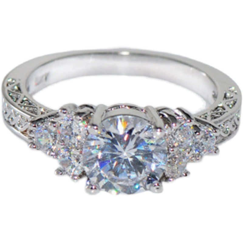 Moissanite Artificial Diamond Jewelry - Perfect Wedding Gift for Girlfriend