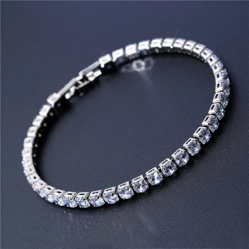 Elegant Iced Out Women's Tennis Bracelet