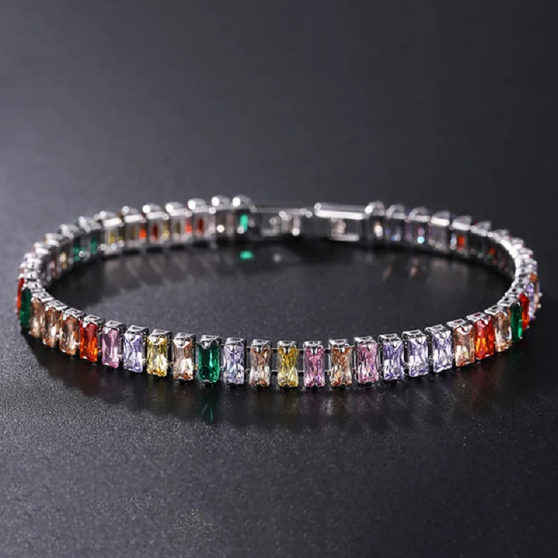 Elegant Iced Out Women's Tennis Bracelet