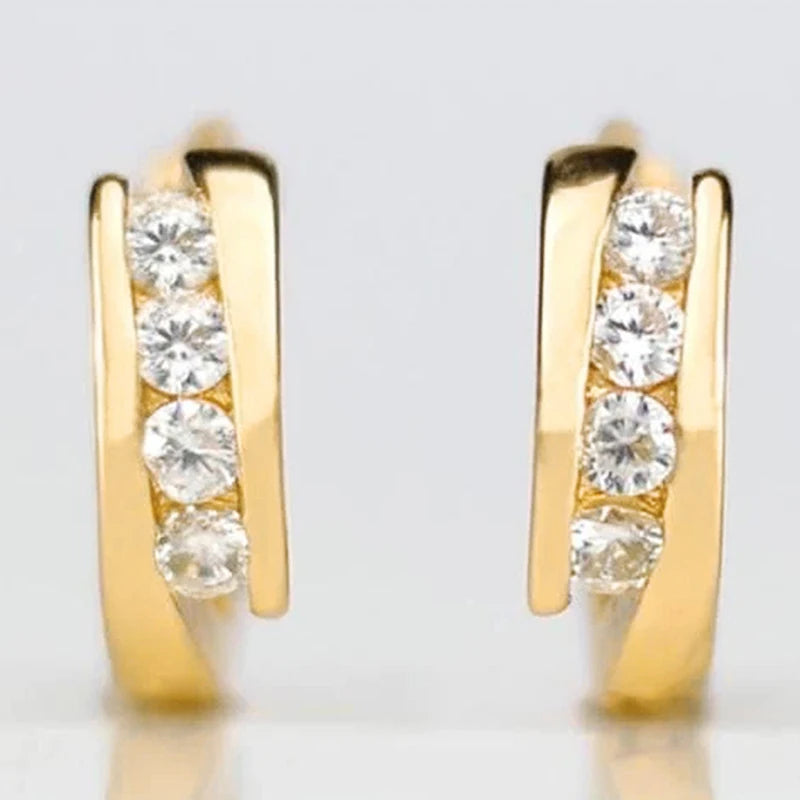 Elegant Gold Hoop Earrings for Women