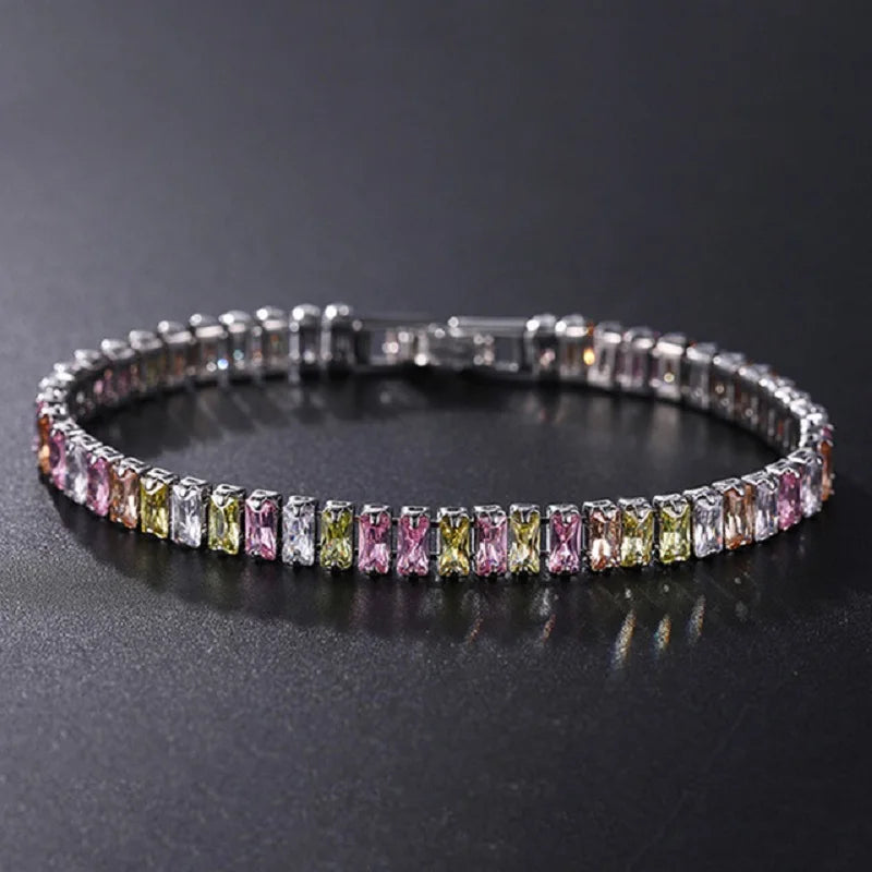 Elegant Iced Out Women's Tennis Bracelet