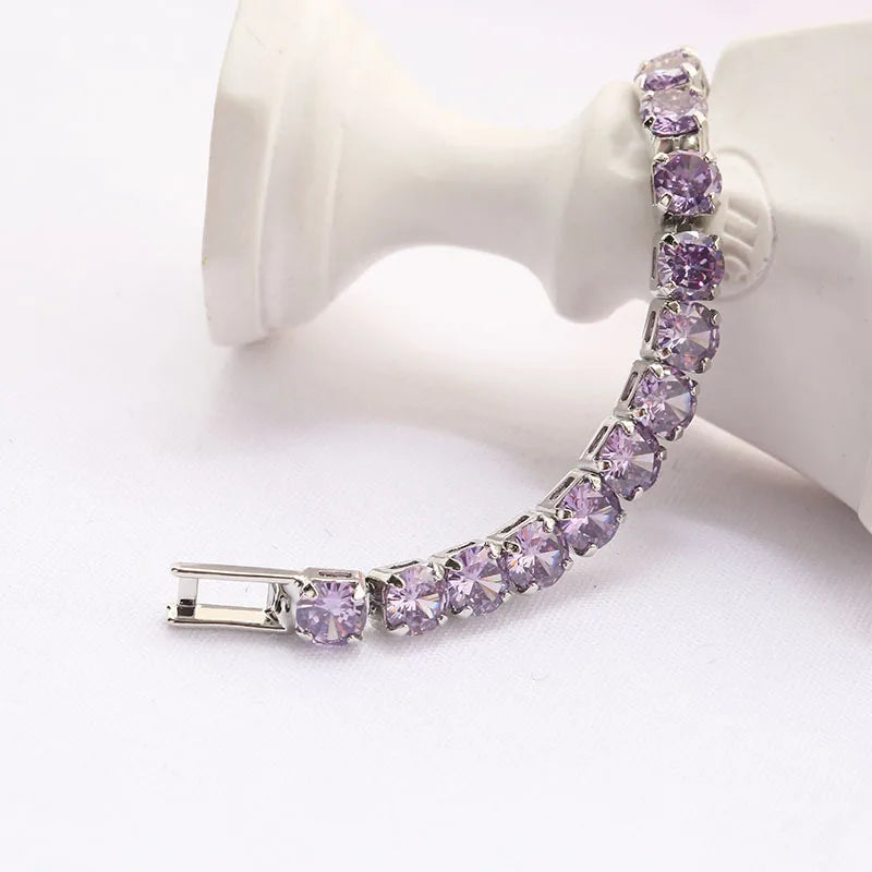 Elegant Iced Out Women's Tennis Bracelet