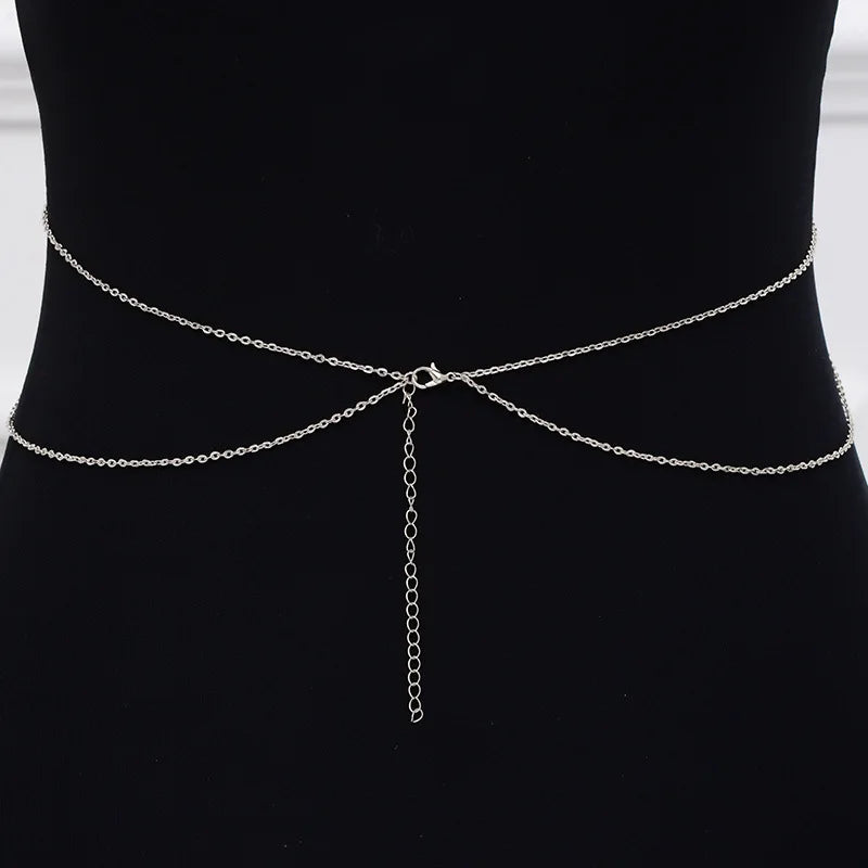 Trendy Cross Body Chain Jewelry