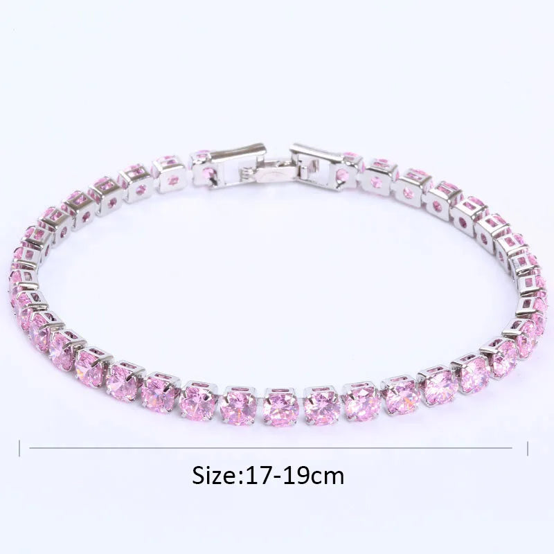 Elegant Iced Out Women's Tennis Bracelet