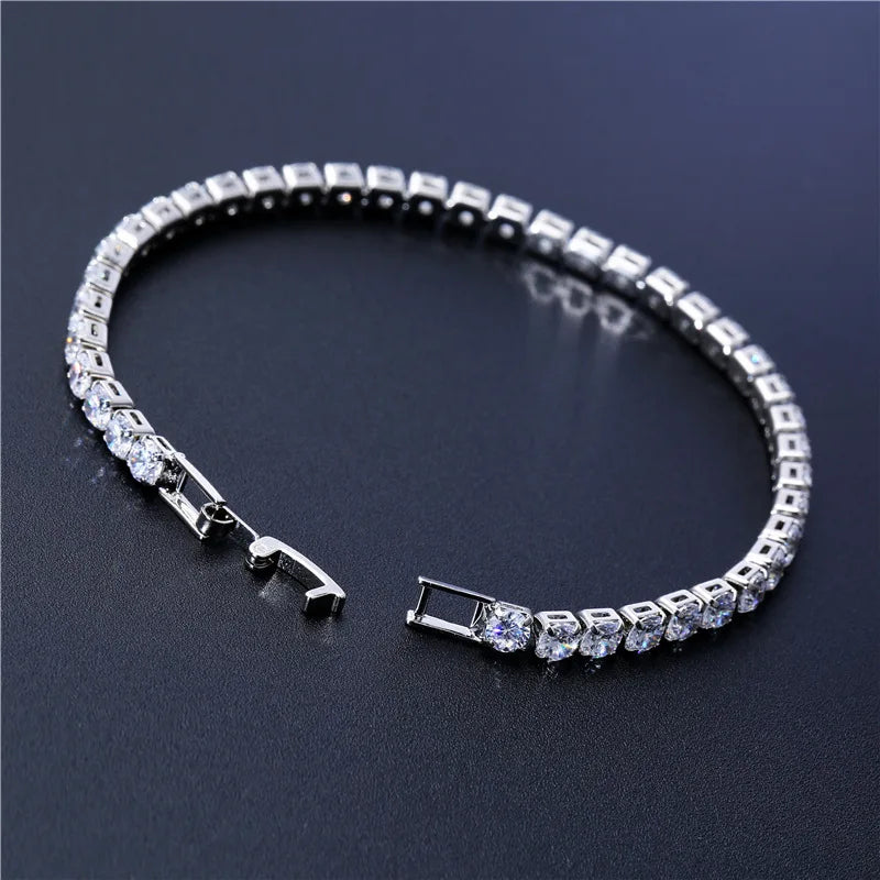 Elegant Iced Out Women's Tennis Bracelet